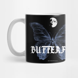 Butterfly | Metamorphosis | Aesthetic | Blue Mug